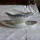 Earthenware gravy boat from Saint Amand.