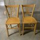 Pair of 1970s bistro chairs