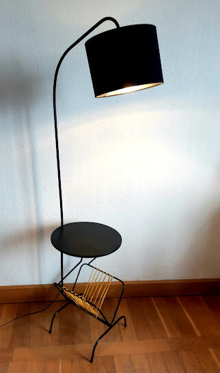 Magazine lamp scoubidou 1950