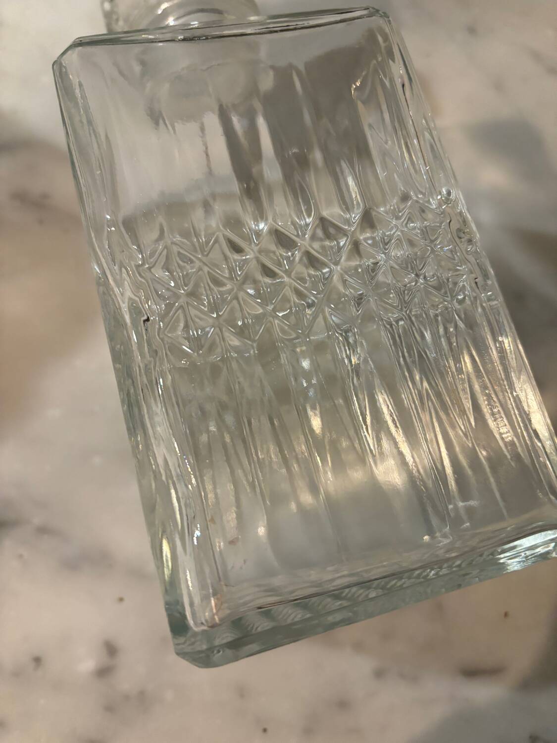 Vintage whiskey decanter