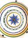 Nevers or Auxerrois, earthenware plate around 1800