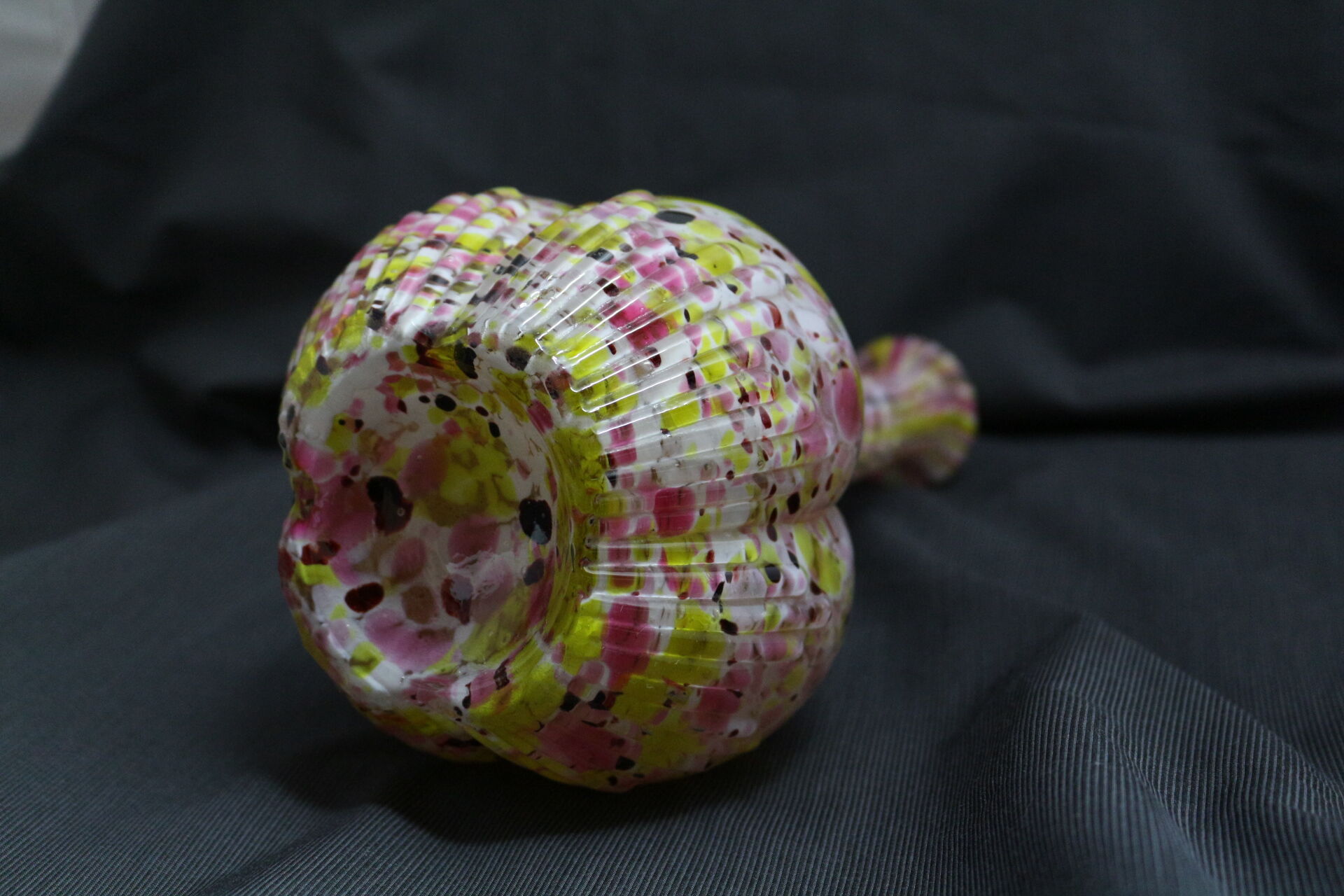 Clichy multi-layered glass vase