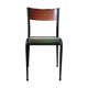 Vintage Mullca leather chair, 50s