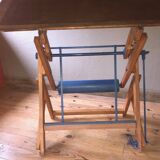 Wooden drawing table desk