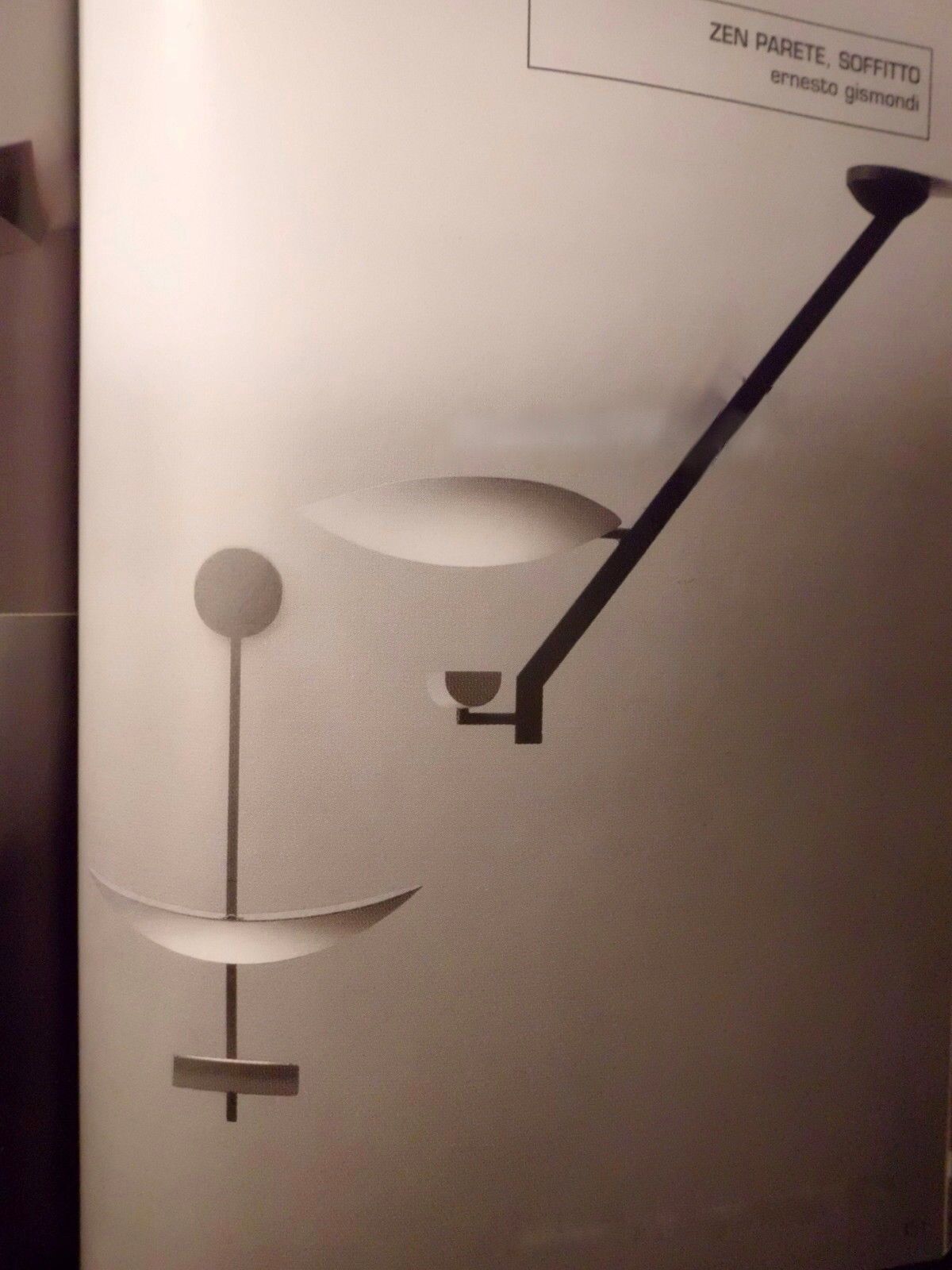 Zen Terra ceiling designed by designer Ernesto Gismondi for Artemide