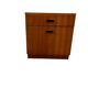 Vintage wooden mini armoire / bedside table