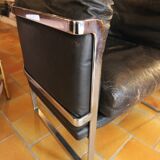 Leather armchair 1970s