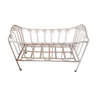 child bed in wrought iron