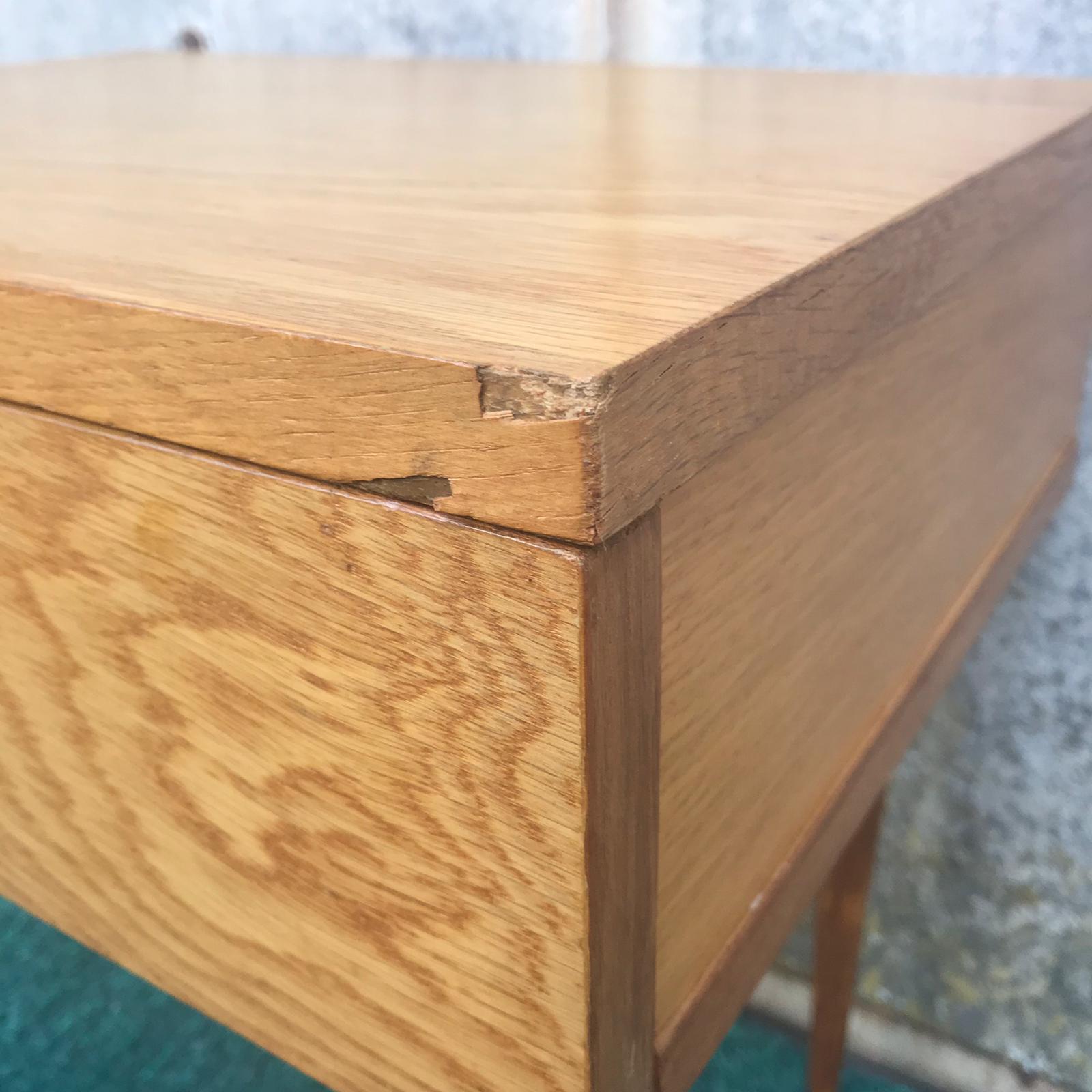 Vintage bedside table with drawer