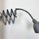 Grey Industrial Gooseneck Scissor Wall Lamp from Elektroinstala, 1960s