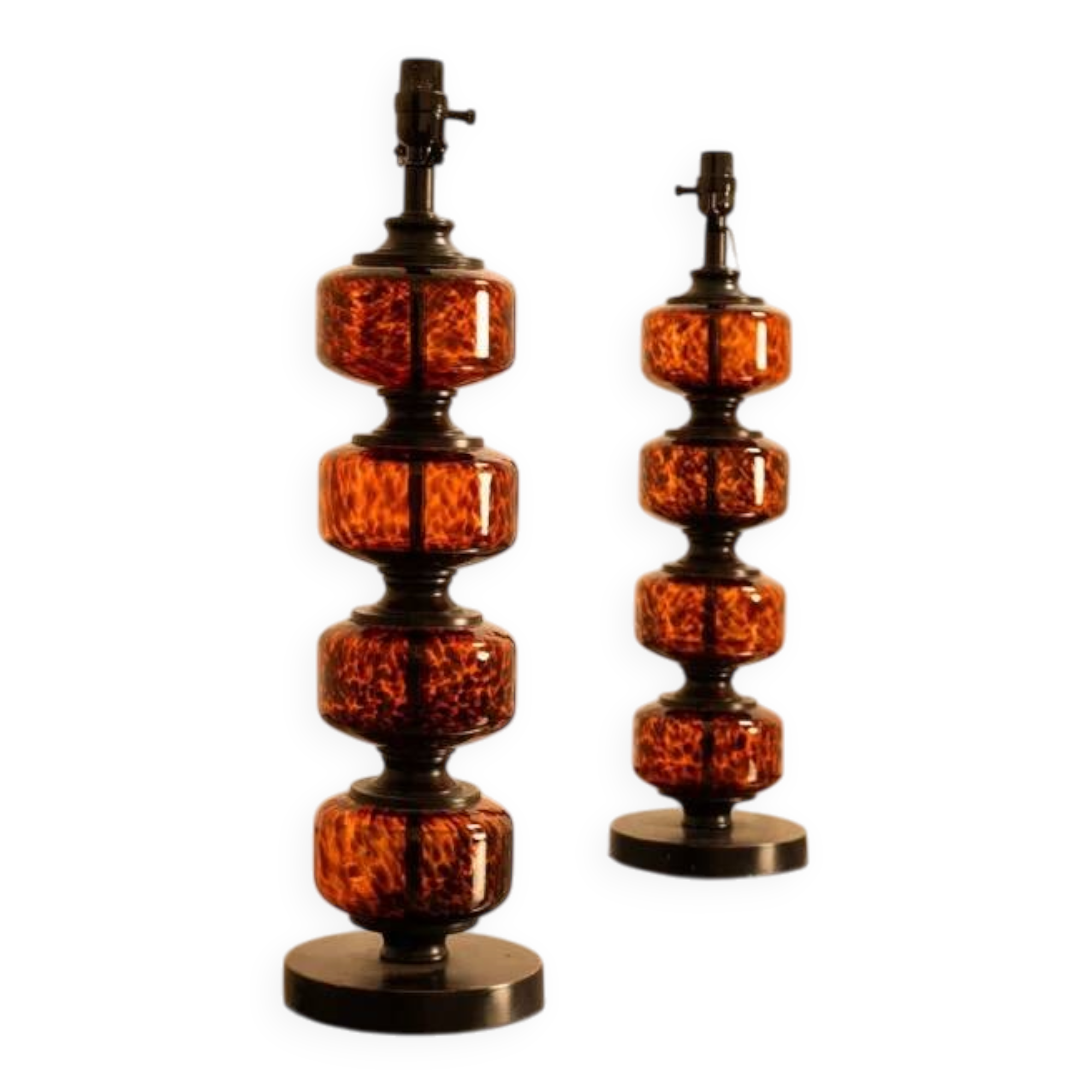 Pair of table lamps USA