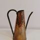 Watering can from the 1950s, made of hammered copper and brass