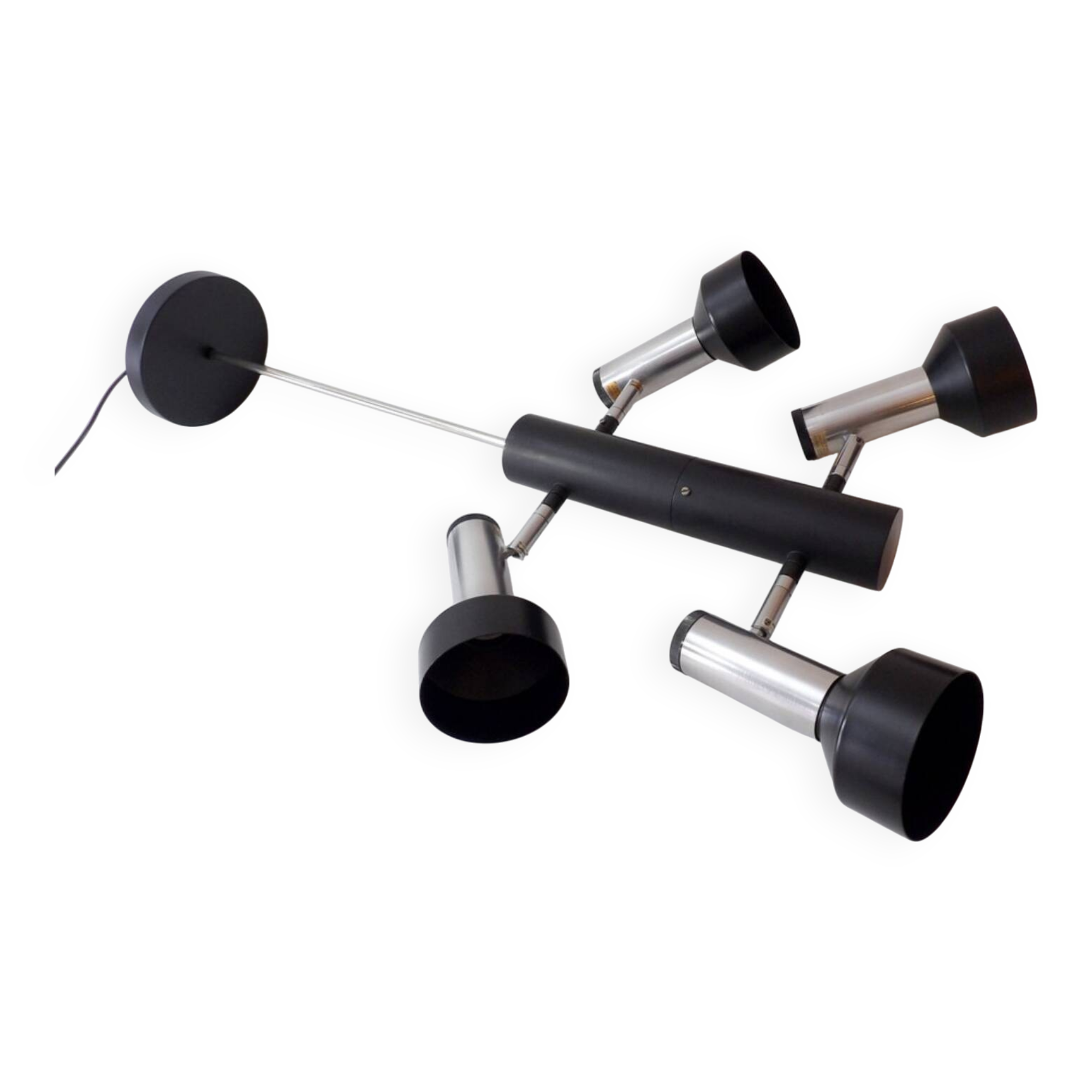 Vintage Philips pendant light from the 1970s - Adjustable