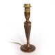 Bronze fluted lamp base