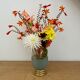 Antique glass vase