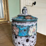 Small ceramic pot fat lava studios Vulcain France