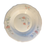 Arcopal set of 6 hollow plates pattern sweet peas