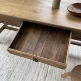 Oak farmhouse table