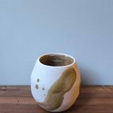 Designer handcrafted stoneware mug