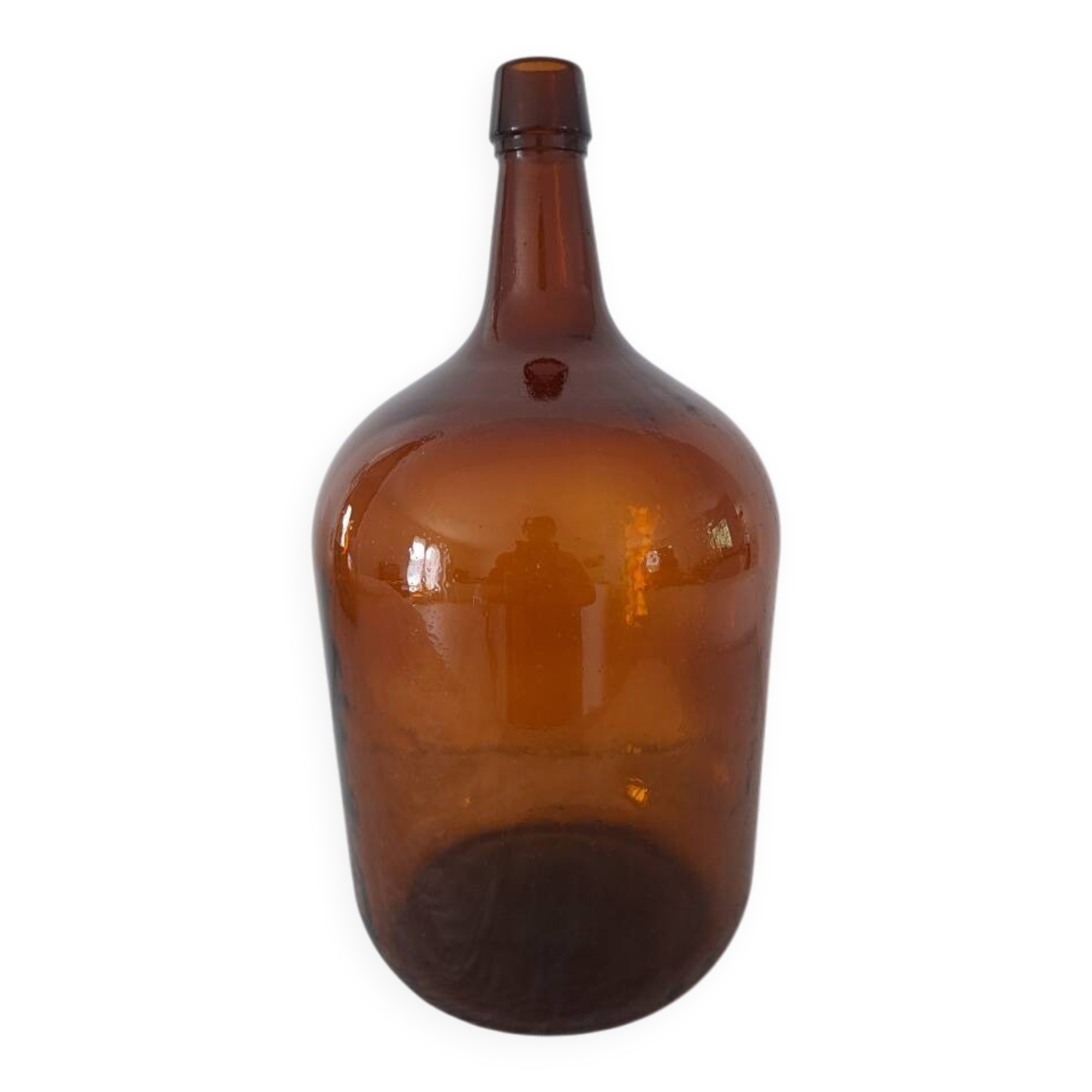 Grande bouteille en verre