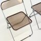 Set of 2 Plia folding chairs for Anonima Castelli by Giancarlo Piretti
