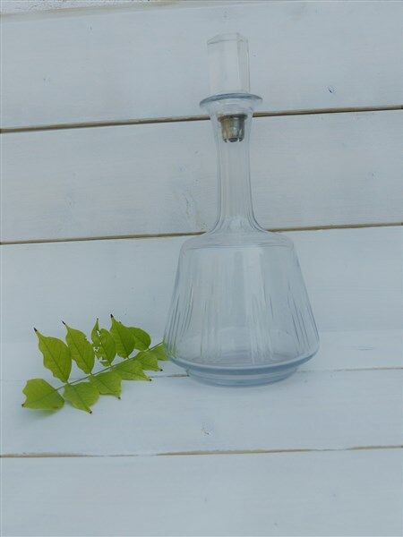 Late 19th century crystal carafe