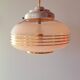 Pink granite glass globe