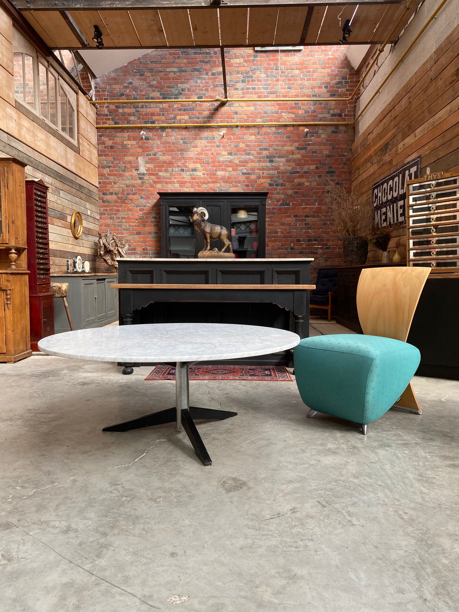 Marble coffee table 70s