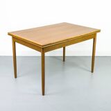 Danish Extendable Oak Dining Table, 1960s
