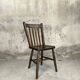 Vintage English wooden chair from 1917