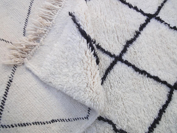 Beni Ouarain carpet 289x81 cm