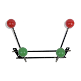 Vintage balls pateres
