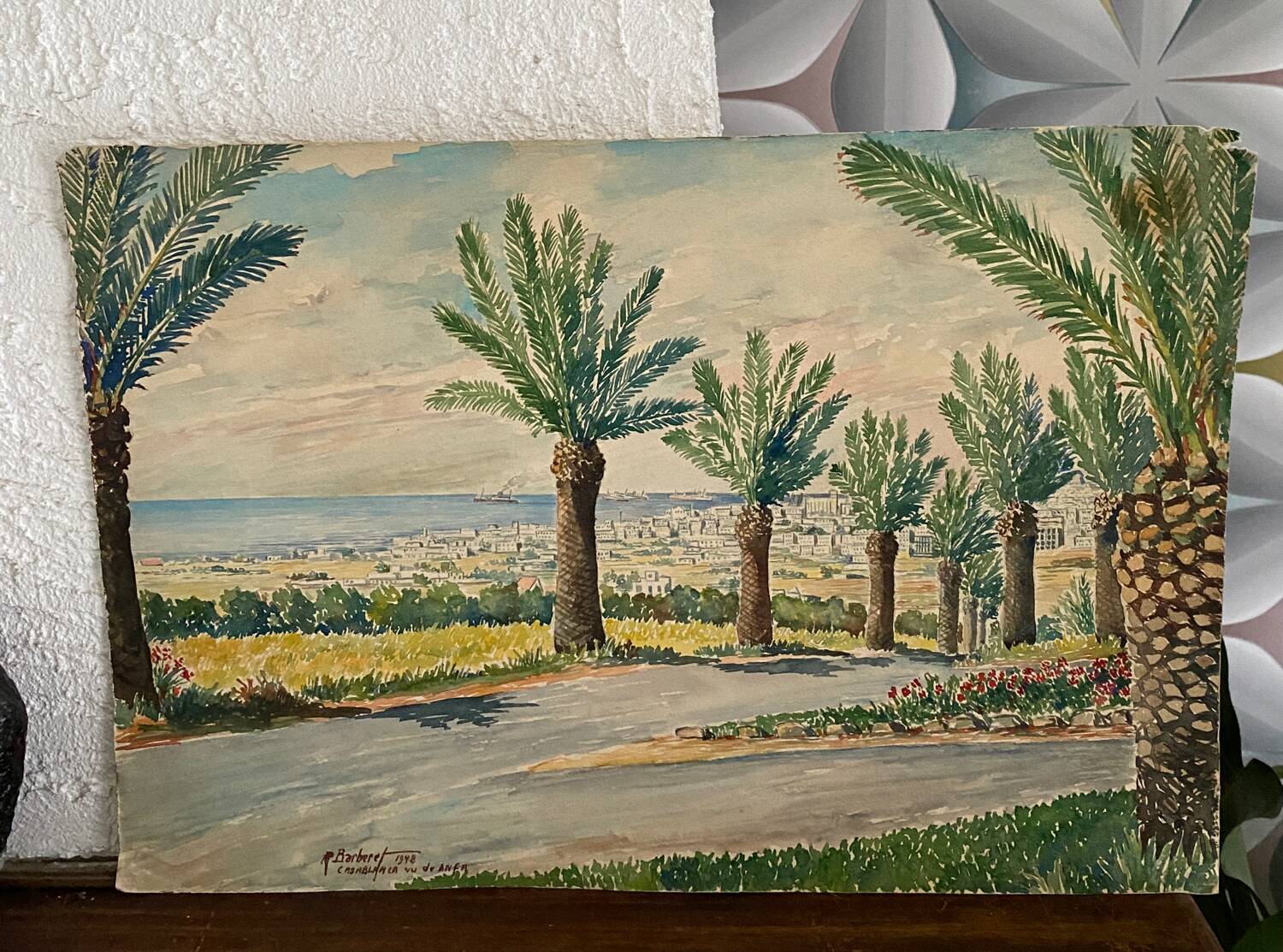 Aquarelle Maroc 1942