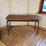 Table desk double school desk 1960