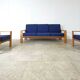 Vintage scandinavian sofa set, 1970s