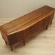 Buffet en noyer, design danois, années 1960, fabriqué au Danemark