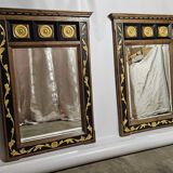 pair of renaissance style mirrors