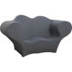 Fauteuil gris double Soft Big Easy par Ron Arad pour Moroso