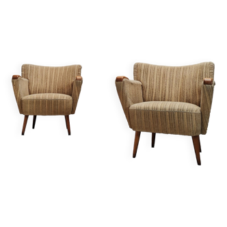 Two Mid Century armchairs