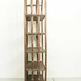 Mid-century french bamboo etagere, 1960s