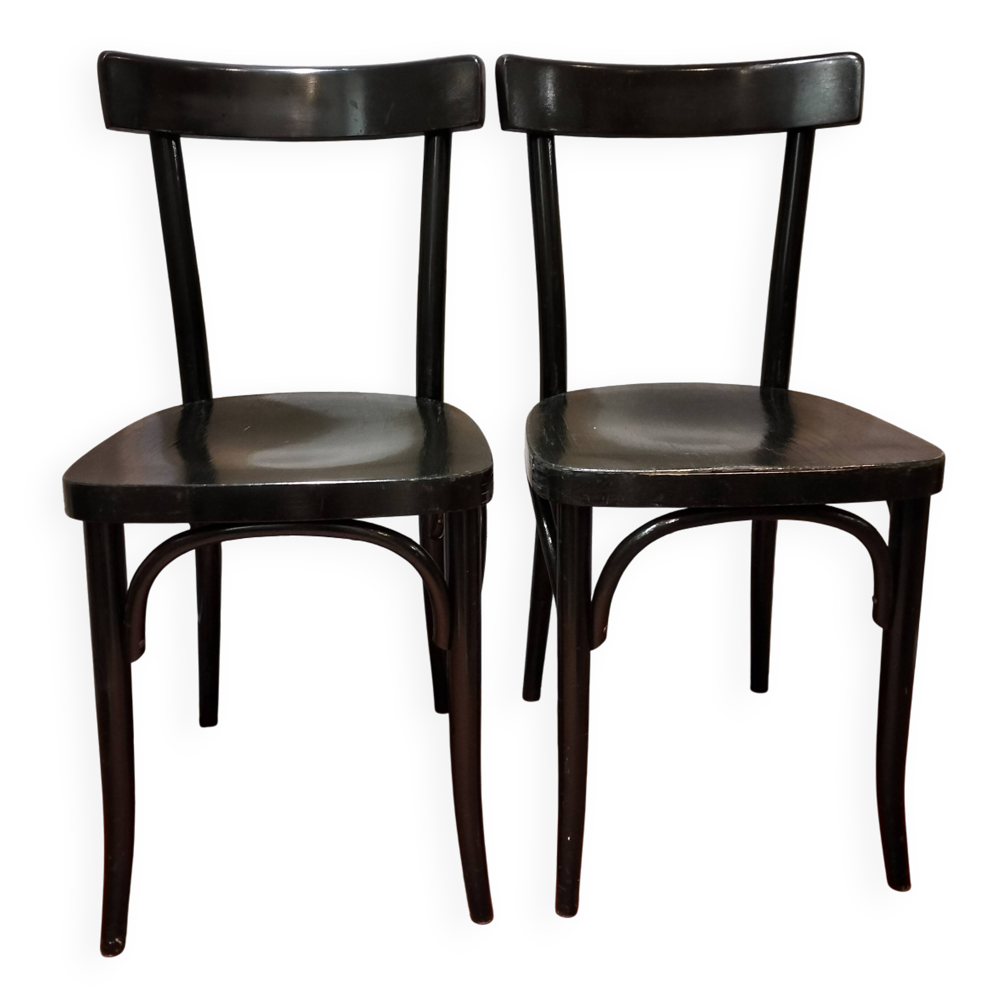 Pair of bistro chairs