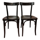 Paire de chaises bistrot