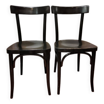 Pair of bistro chairs