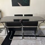 Set of 4 Mies van der Rohe chairs