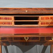 Mahogany and Rosewood Cylinder Desk, Louis XV period – 1st part XVI