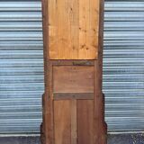 Antique hall coat rack – mirror, hooks & umbrella stand