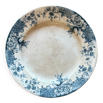 Ancien compotier ou assiette haute en terre de fer - Modèle Fécamp de Chois