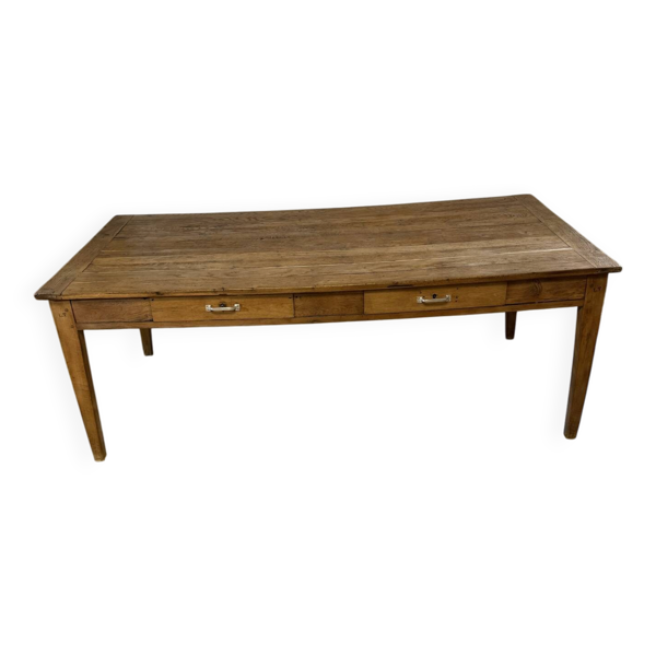 Table de ferme ancienne en chêne