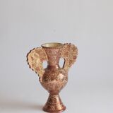 Neoclassical Spanish Copper Lustre Vases, 19Th