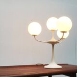 Table lamp in glass and metal by E.R. Nele for Temde, 1960s